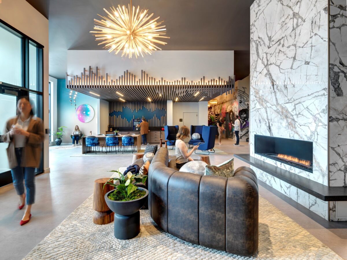 The Cove lobby